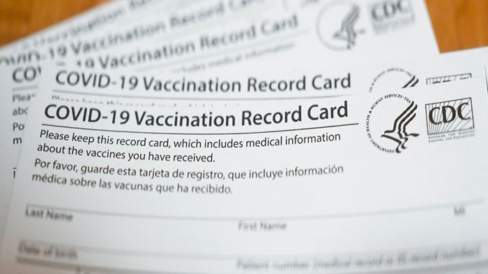 Fake CDC Vaccine ID Cards Being Sold Online In Illinois